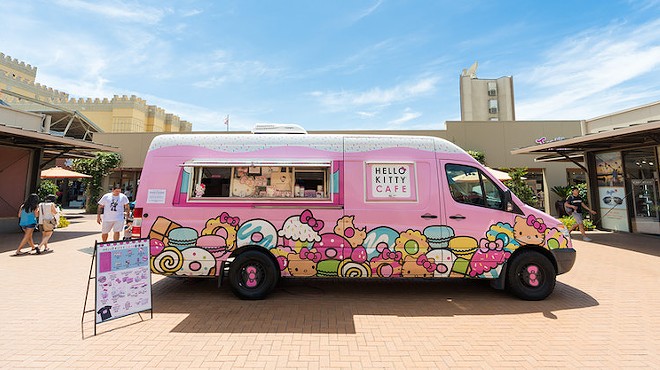 The Hello Kitty Cafe Truck