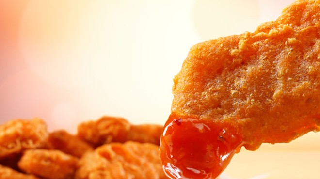 McDonald’s is giving away its new spicy McNuggets this weekend