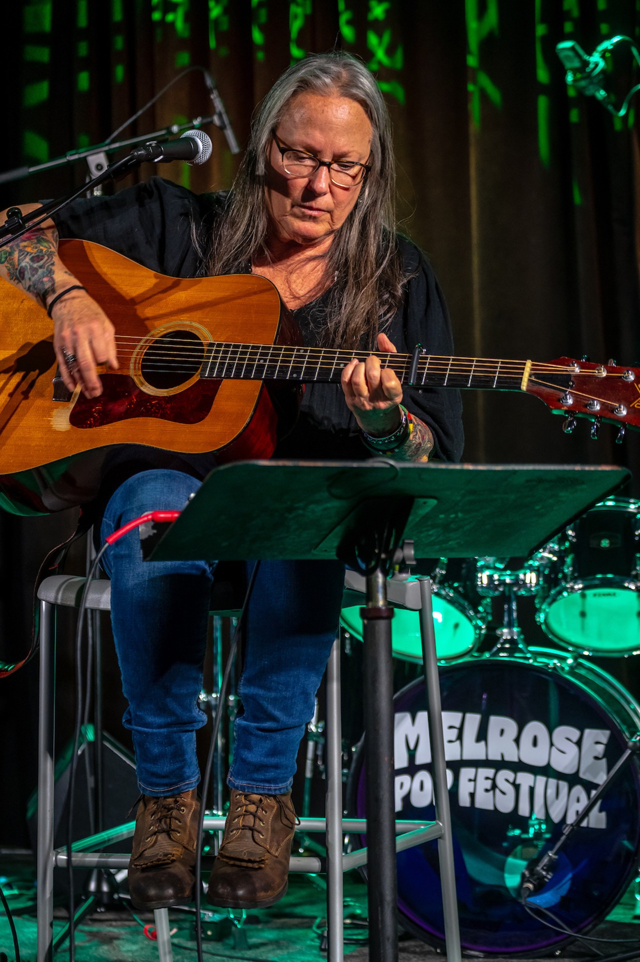 Terri Binion at the Melrose Pop Festival