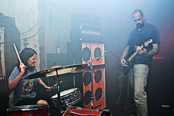 Miami's sludge metal band Holly Hunt tonight at the Peacock Room
