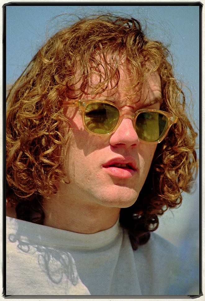 Michael Stipe of R.E.M., Daytona Beach, 1984 - Jim Leatherman
