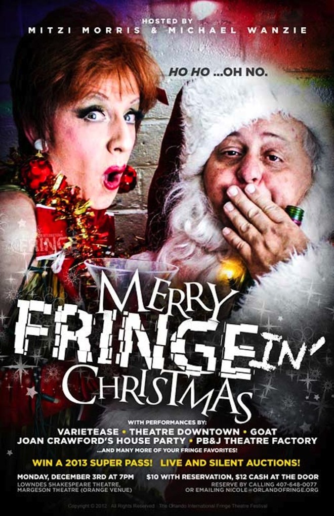 Mitzi Morris and Michael Wanzie host Merry Fringein' Christmas