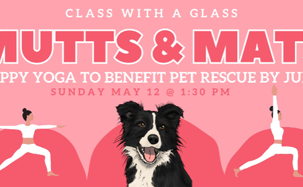 Mutts and Mats: Puppy Yoga