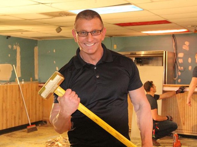 Robert Irvine is a little scary. - PHOTO VIA FOOD NETWORK