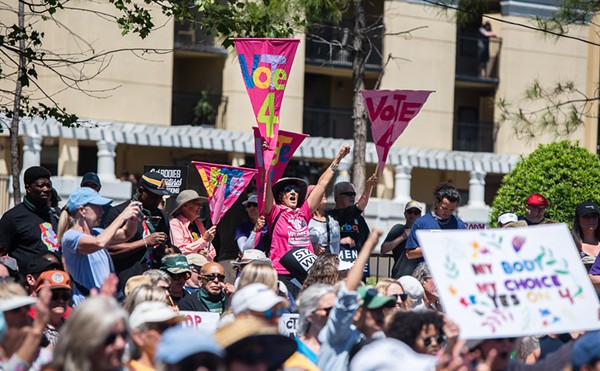 The Yes on 4 rally and March at Lake Eola Park