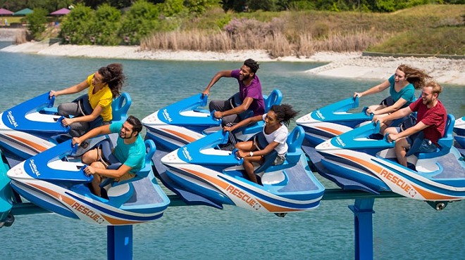 Wave Breaker: The Rescue Coaster at SeaWorld San Antonio
