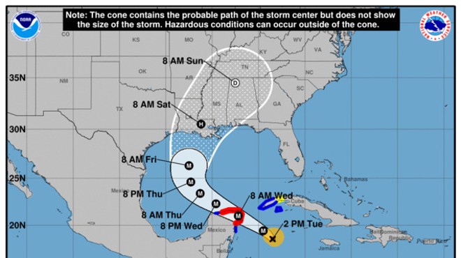 Delta is now a Category 4 hurricane, and part of Florida is still in the cone of uncertainty
