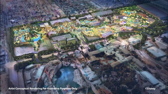 Concept art for the Disneyland Forward proposal