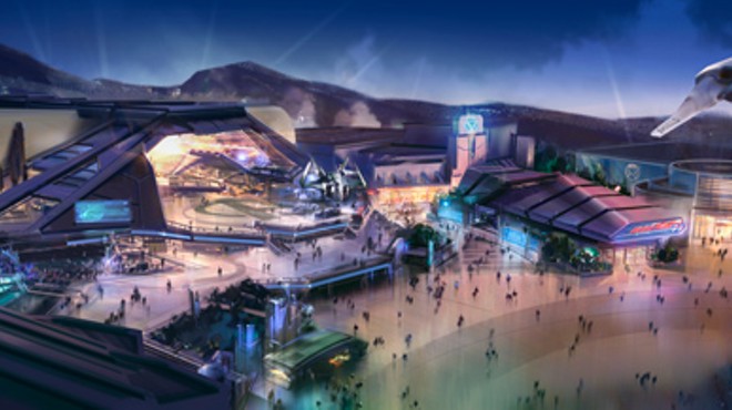 The Hong Kong Disneyland Stark Expo Marvel-themed land