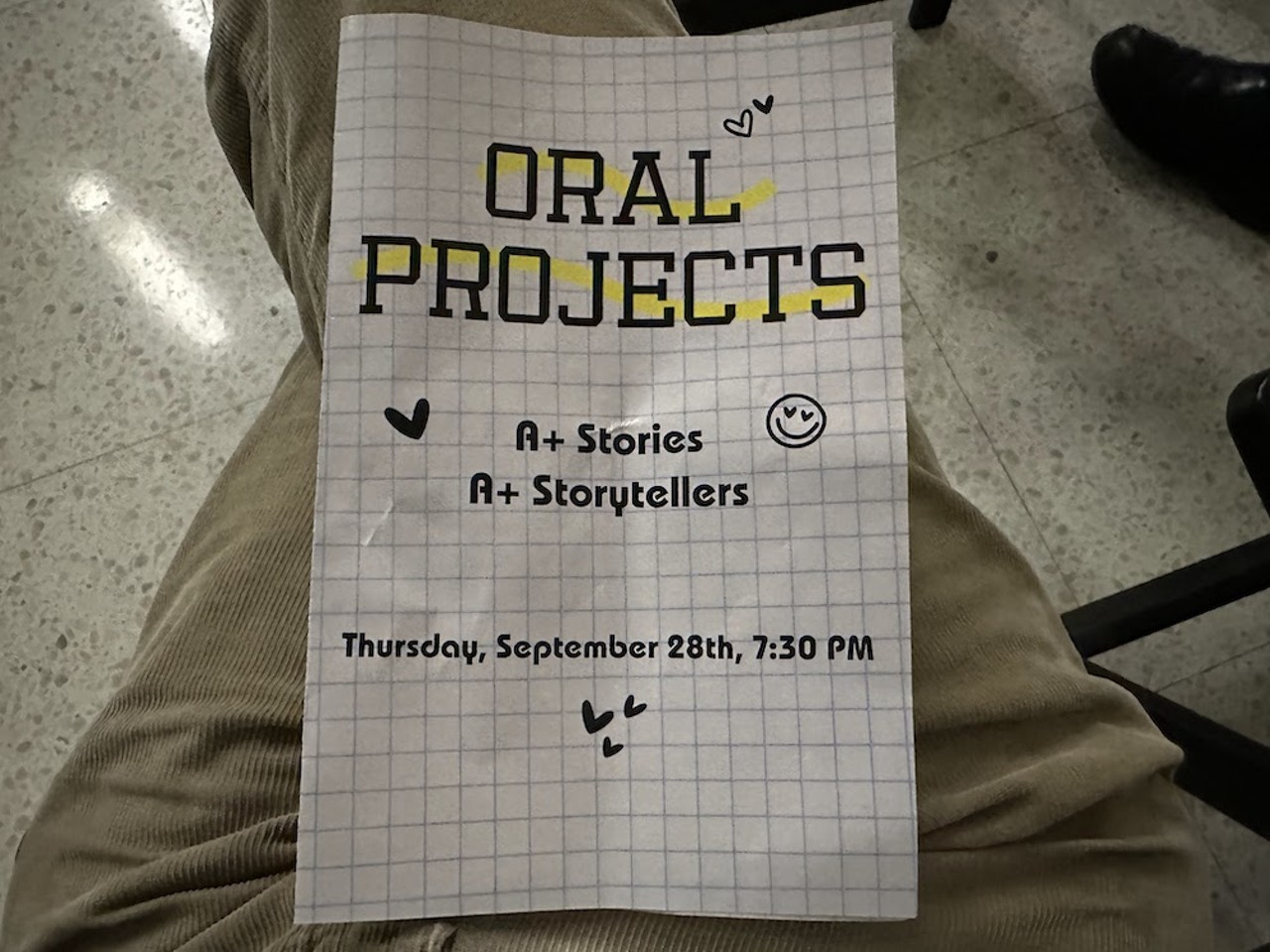 New spoken-word series Oral Project seeks to attract long-form storytellers to Orlando
