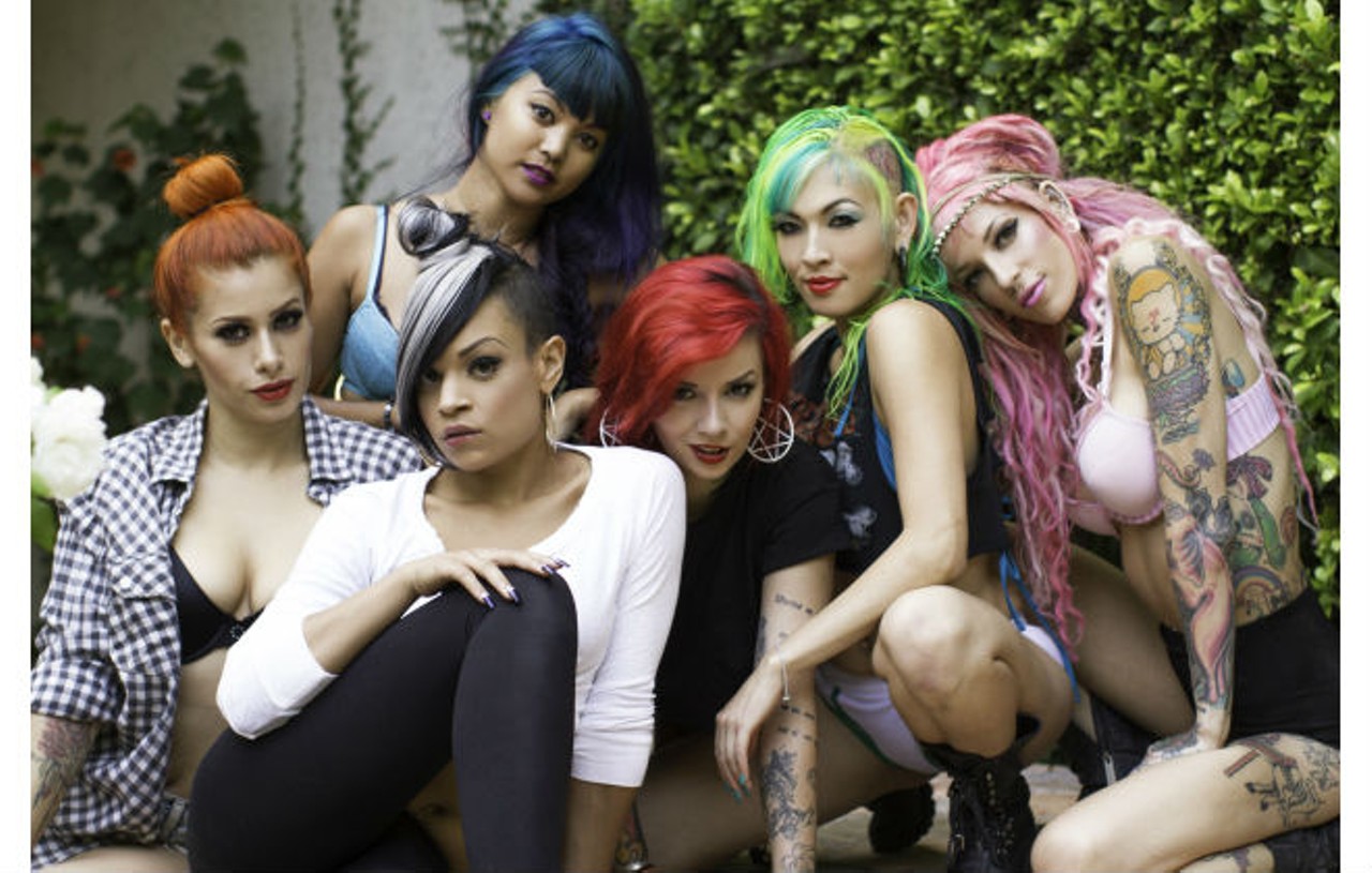 NSFW: Preview of what's to come at SuicideGirls: Blackheart Burlesque Tour at the Plaza