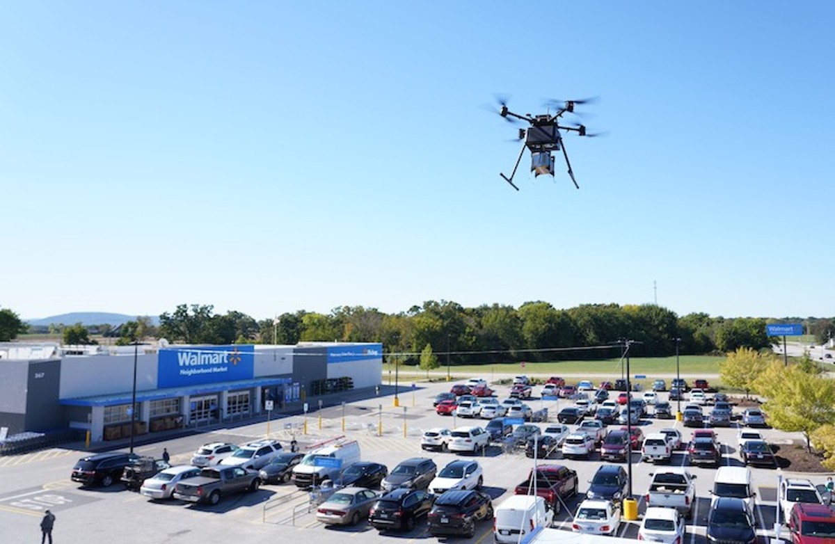 Orlando and Tampa get first crack at Walmart's plan for drone delivery in Florida
