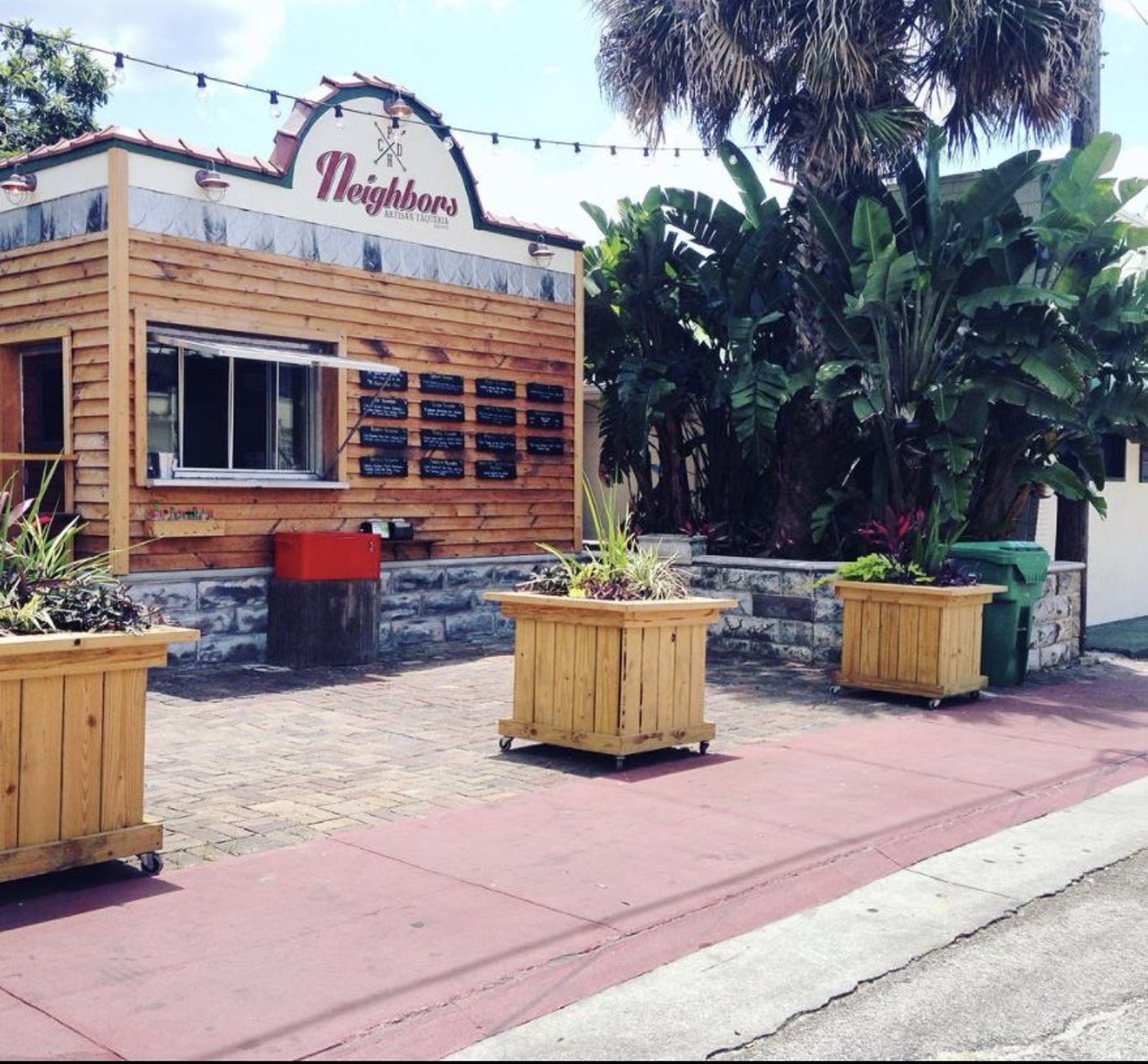 Neighbors Artisan Taqueria
112 W. Georgia Ave., DeLand, 386-279-0394
Neighbors is known for their delicious tacos, vegan options and housemade chips. They are actual neighbors with Persimmon Hollow so you can also take advantage and wash it all down with some drinks. 
Photo via morginn_ashley/Instagram
