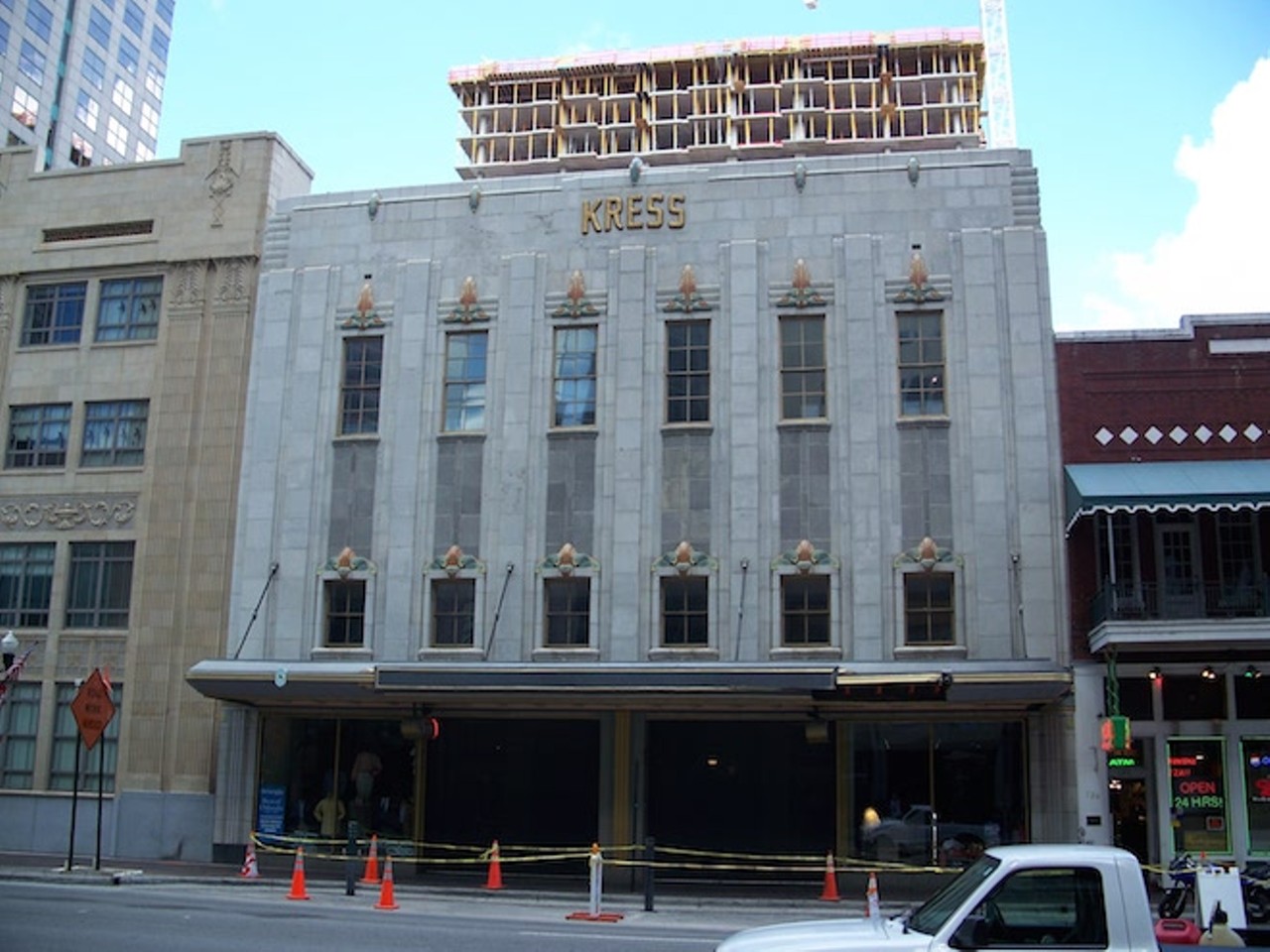 Kress Building, Downtown OrlandoThe Kress building is one of Orlando&#146;s greatest hotspots for paranormal activity. The building, which is now home to Kres Chophouse, has been host to just about every kind of haunting, from mysterious footsteps when no one is around to ghostly apparitions.Image via Wikimedia