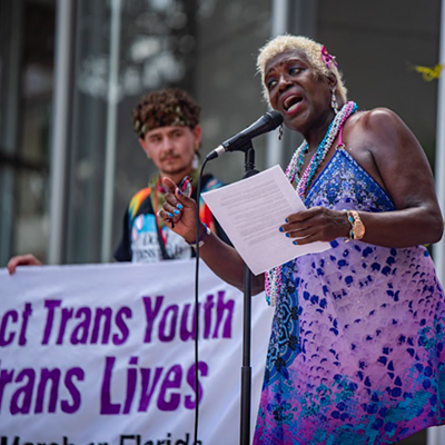 Orlando LGBTQ+ groups, activists marched for trans youth this weekend
