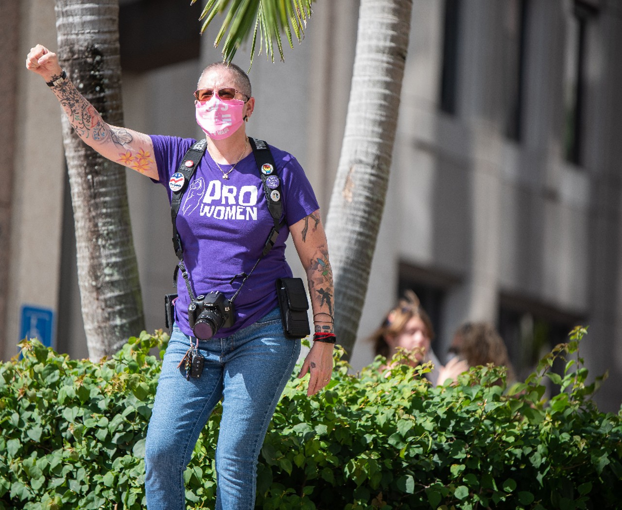Orlando marches against abortion restrictions at 'Bans Off My Body' rally