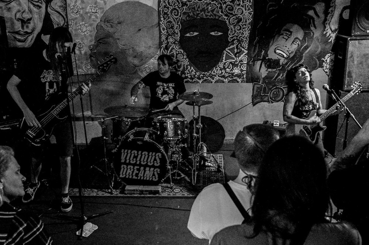 Orlando punk trio Vicious Dreams celebrate album release at Uncle Lou's with Wet Nurse
