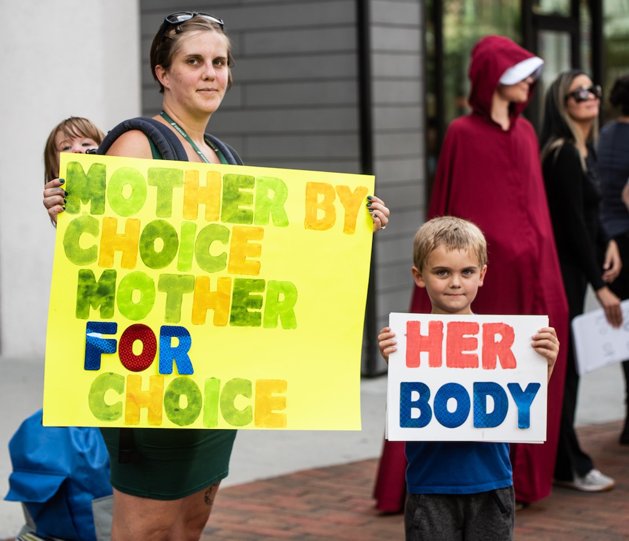Orlando rallied for abortion rights downtown Monday in wake of Supreme Court overturning 'Roe v. wade'