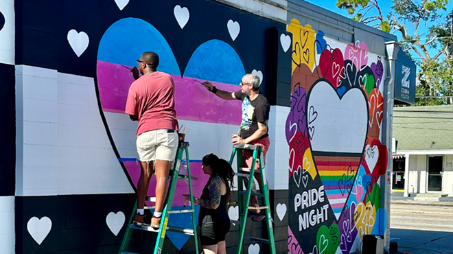 Orlando rallies to repaint murals vandalized with anti-LGBTQ+ messages, hate symbols