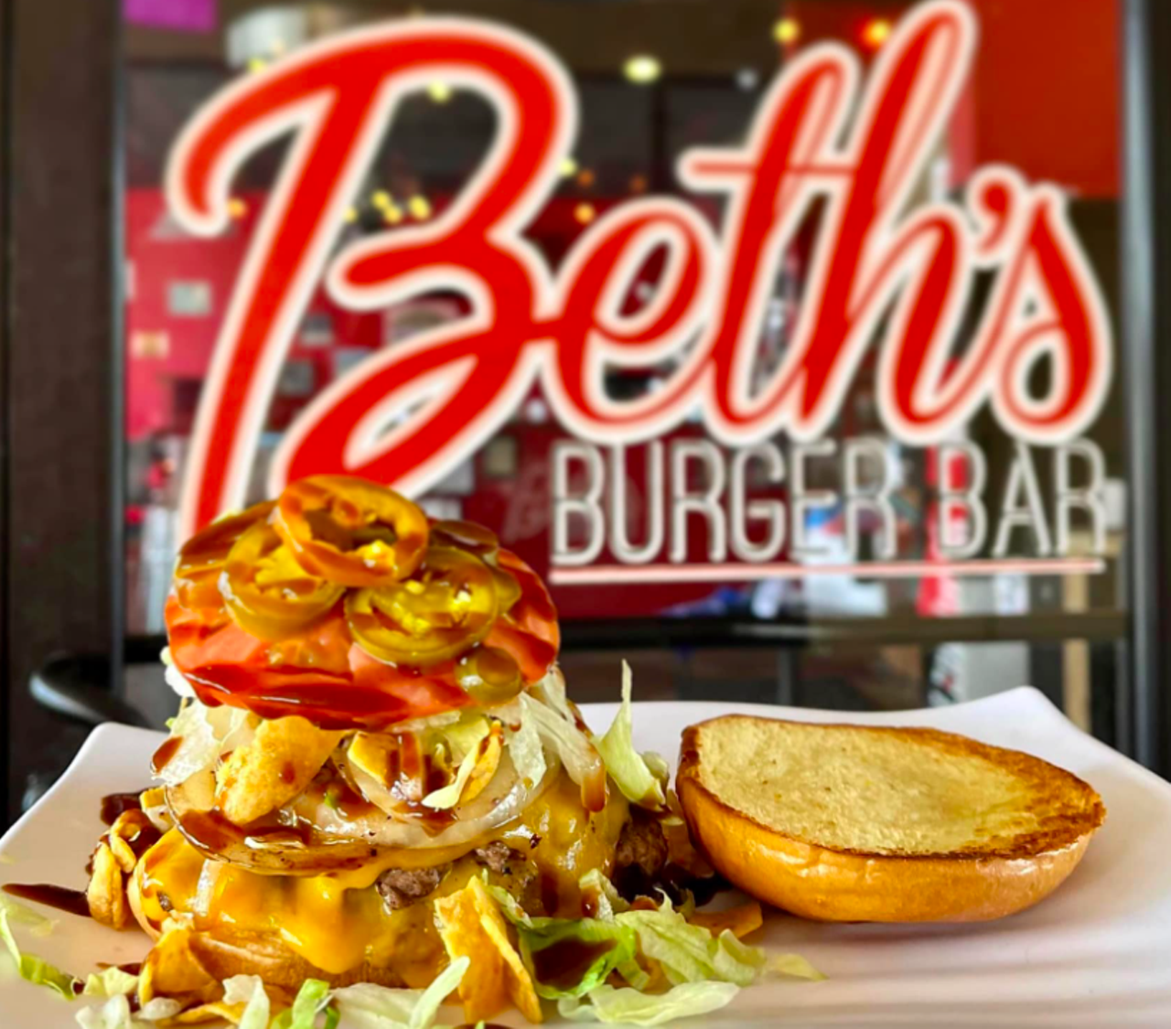 Beth’s Burger Bar
5145 S. Orange Ave., Orlando
With four locations across the city, this joint is a great choice for good ol’-fashioned burgers that won't break the bank, but will definitely fill you up.