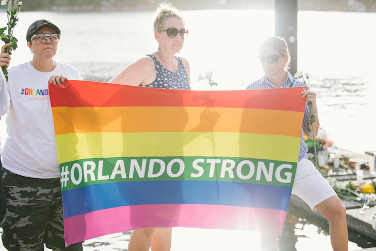 Orlando United: Moving photos from Sunday's vigil at Lake Eola