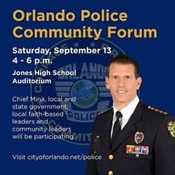 Orlando Vice: OPD to hold public forum tomorrow to ease your concerns about cops