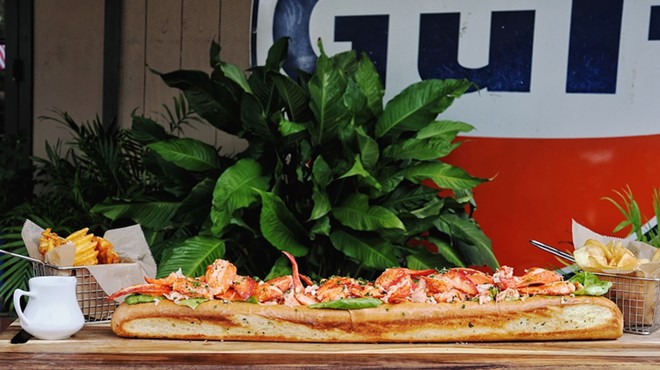 Orlando's Nauti Lobstah unveils what just may be the biggest lobster roll you can get