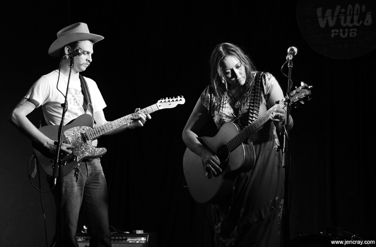 Photos from Andrea & Mud with Wes Morrison & the Stray Hares at Will's Pub