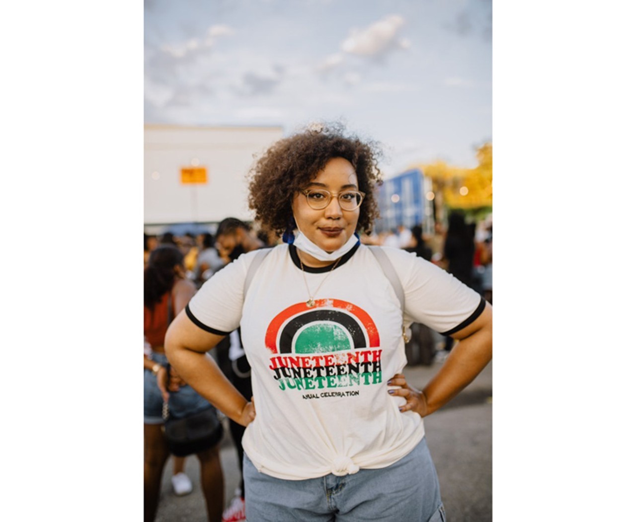 Photos from Friday night's Juneteenth block party