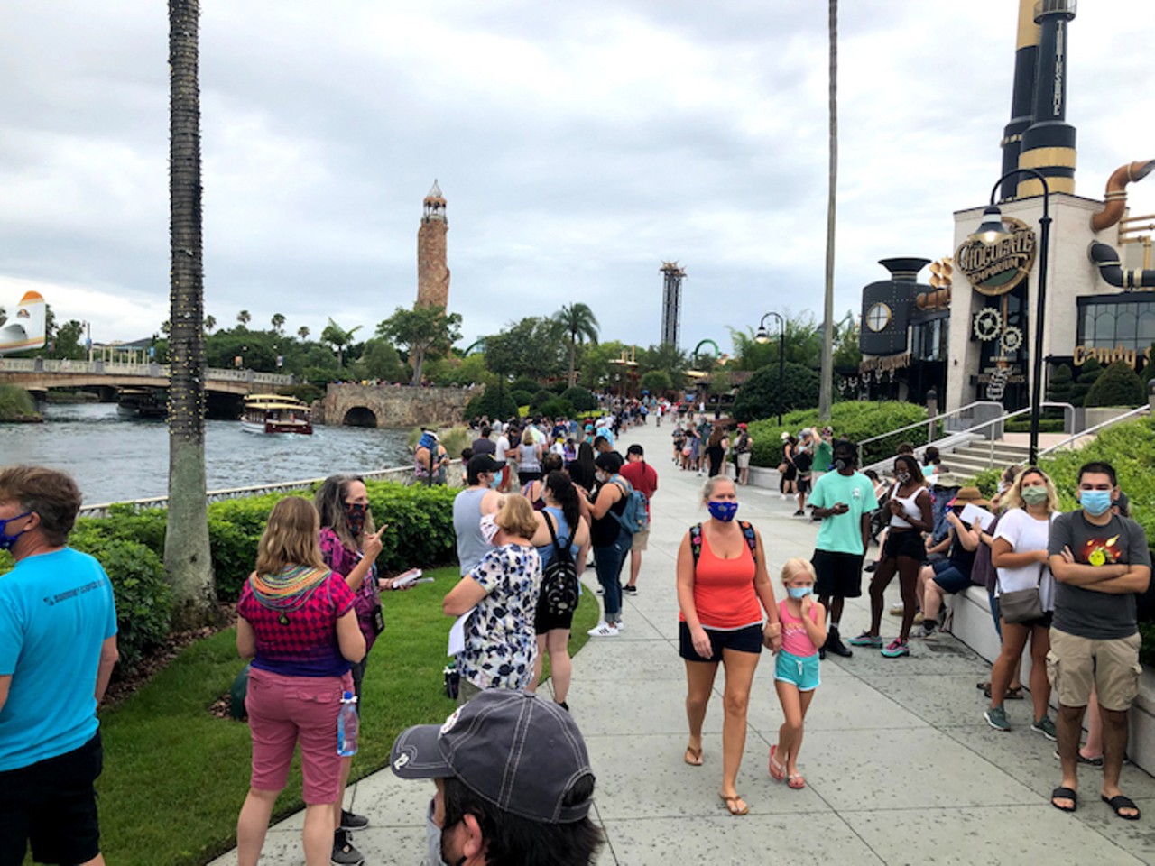 Photos from reopening day at Universal Studios Orlando