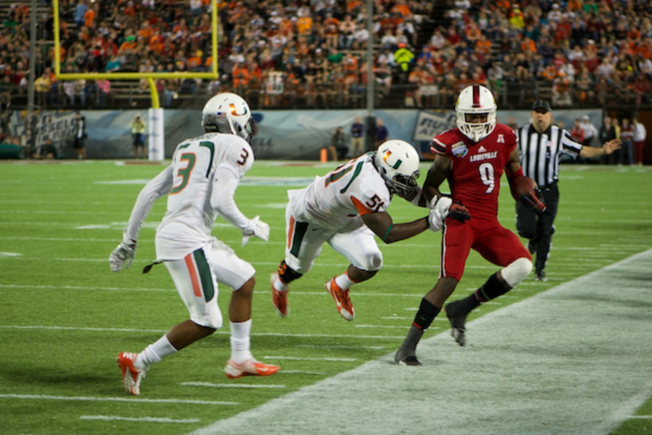 Photos from the 2013 Russell Athletic Bowl blowout of Miami