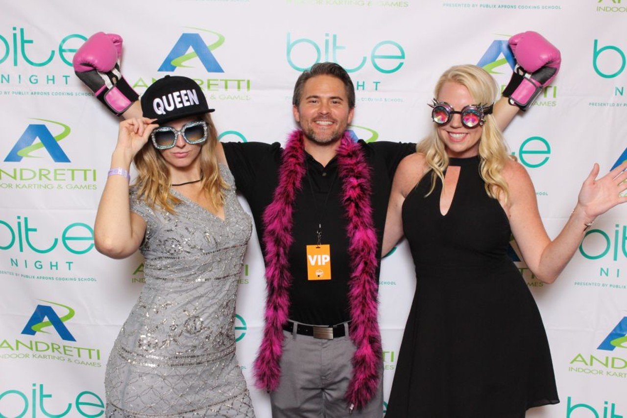 Photos from the Andretti photo booth at Bite Night 2019