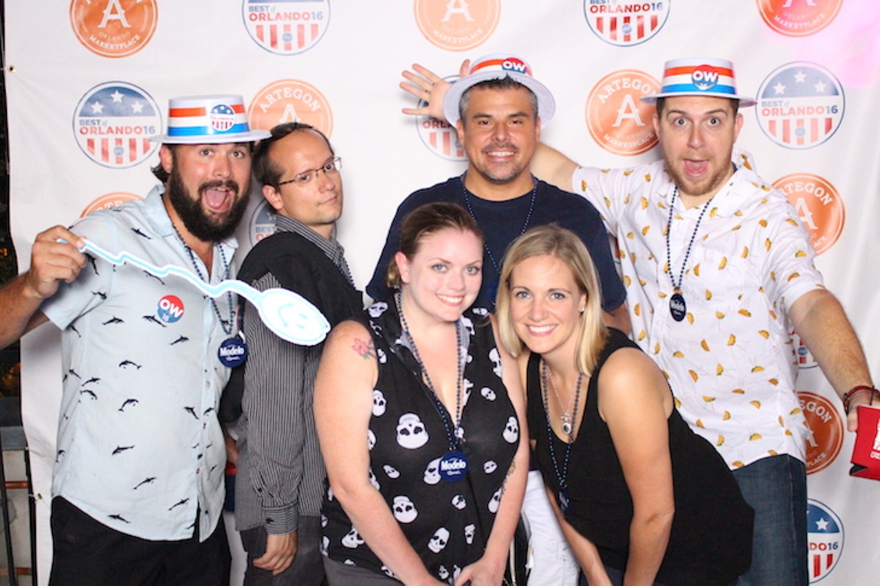 Photos from the Exclusive Selfie booth at Best of Orlando 2016