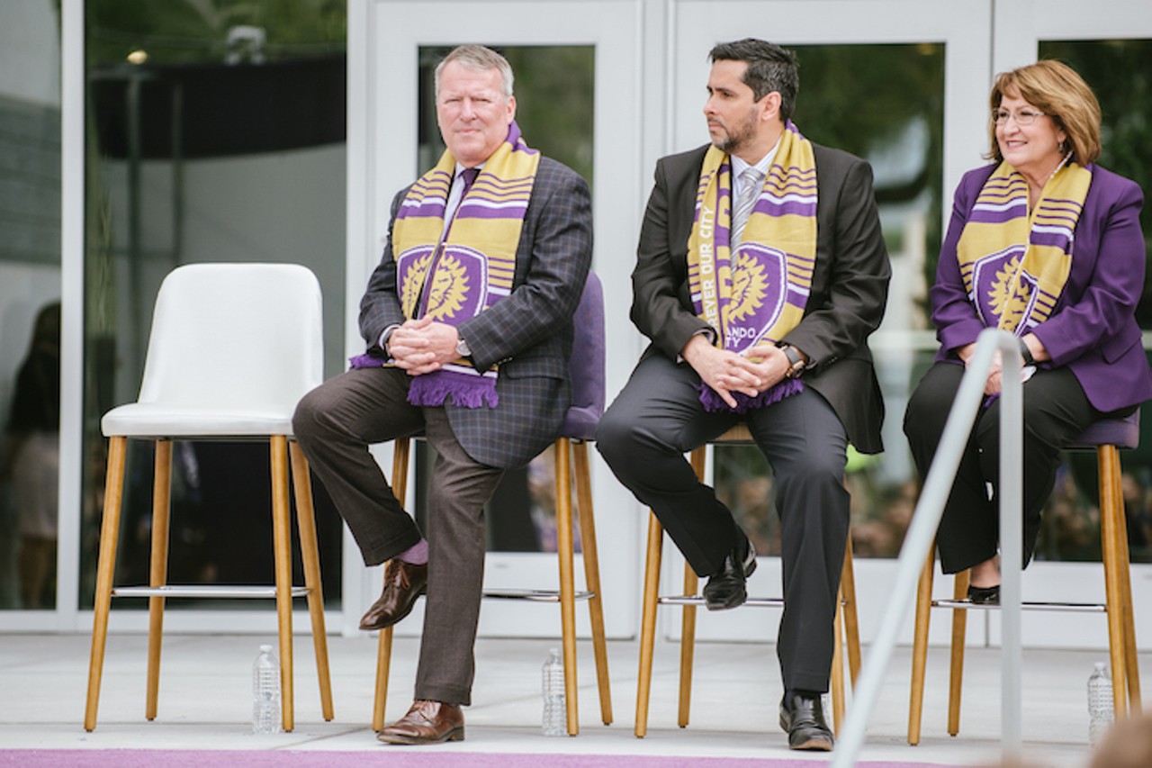 Photos from the Orlando City Stadium ribbon-cutting ceremony
