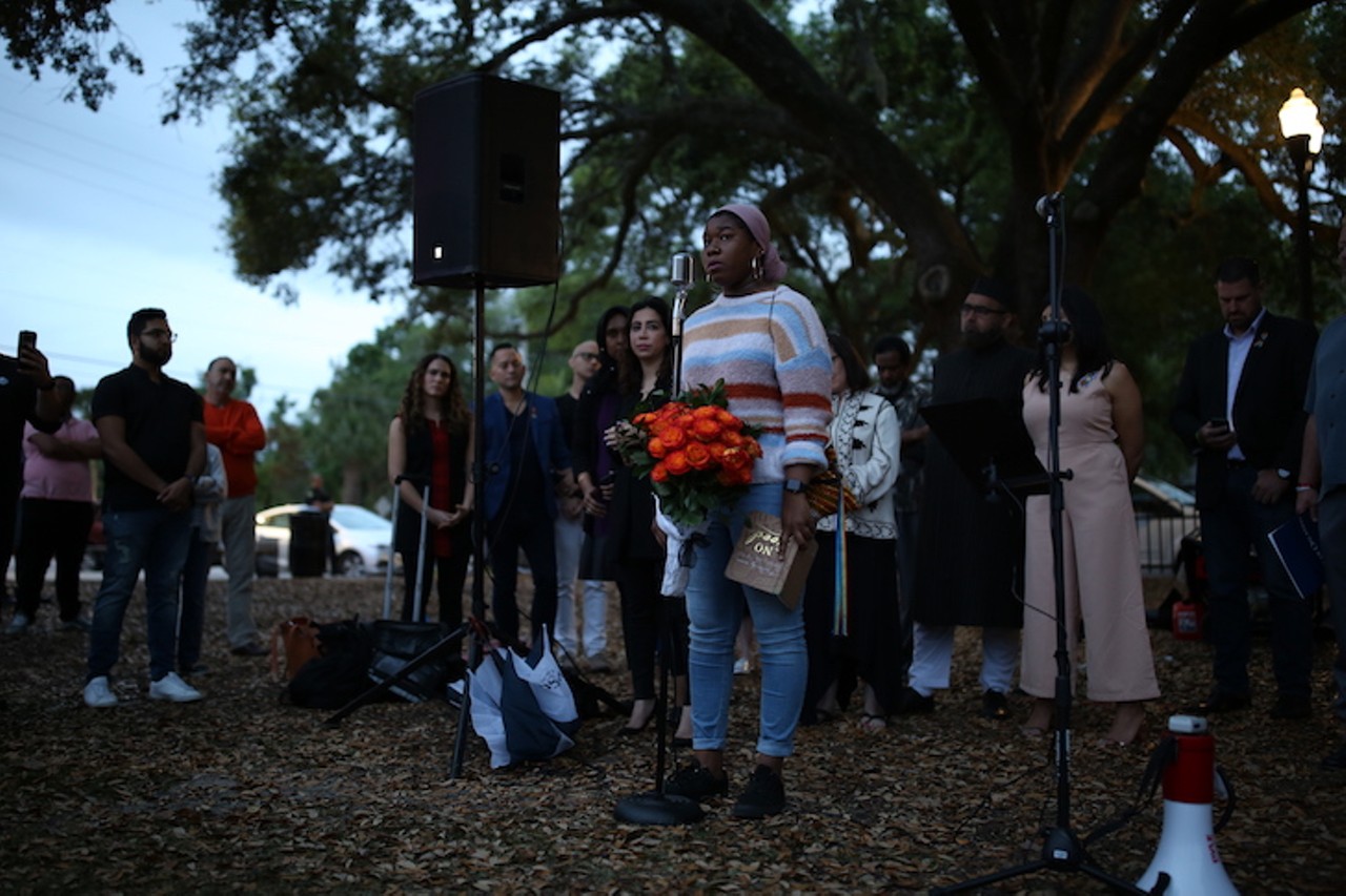 Photos from the Orlando vigil honoring the 50 victims killed in New Zealand mosque shootings