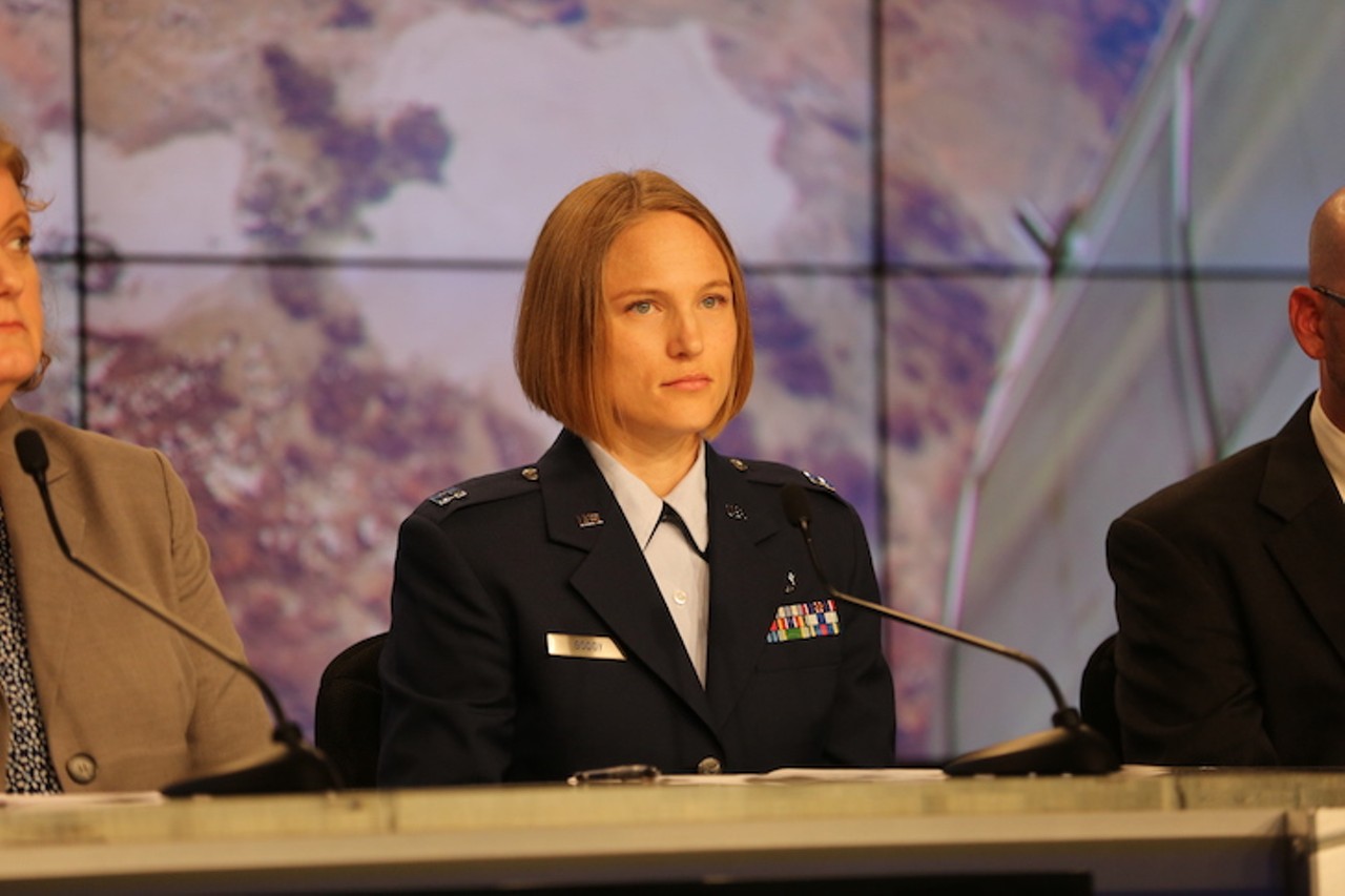 Capt. Laura Godoy, launch weather officer, 45th Weather Squadron