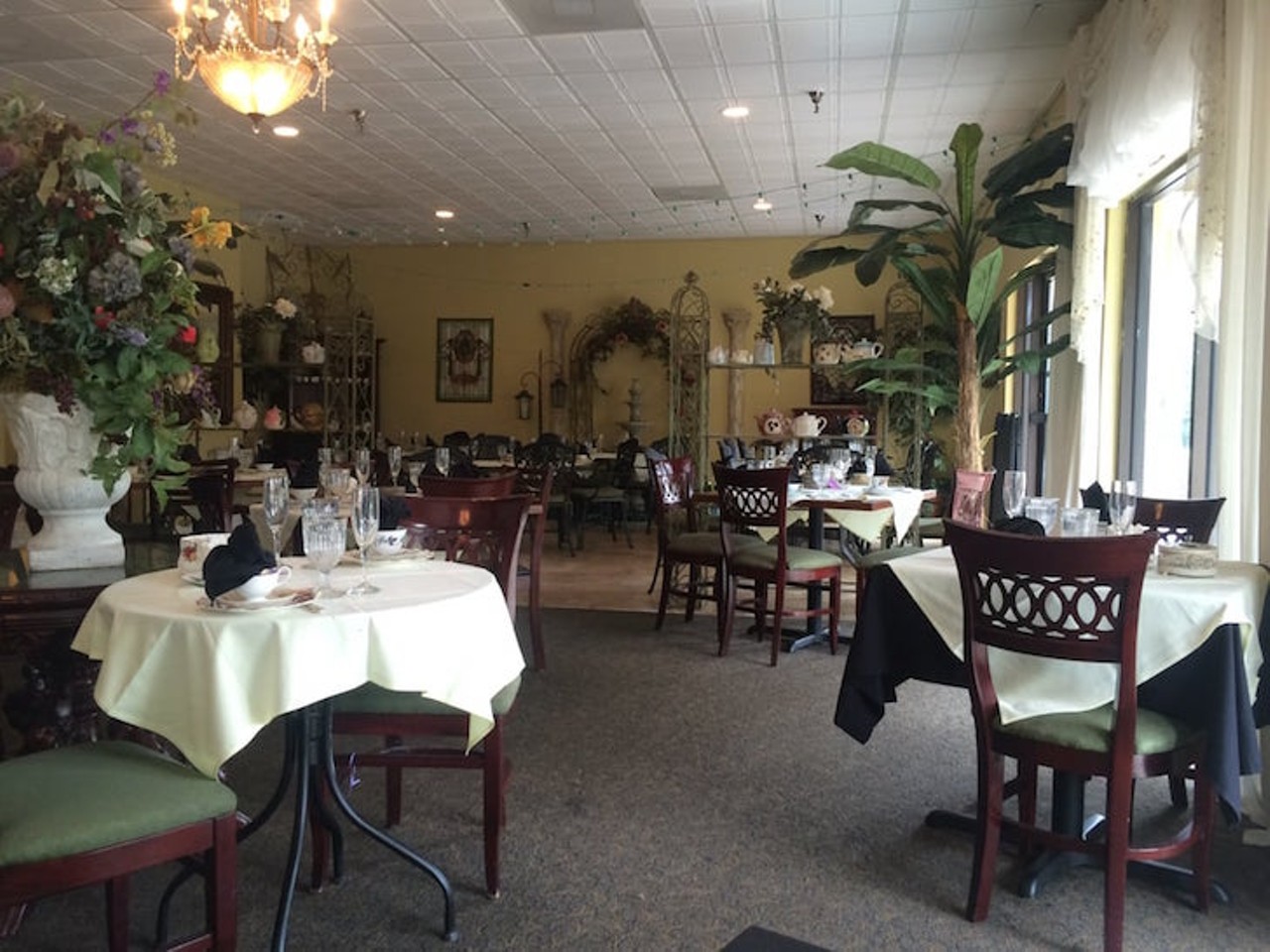 The Empress Tea Room  
2924 N. Dale Mabry Highway, Tampa, 813-988-9027
This weekend-only high tea room is perfect for an afternoon brunch. There are a variety of dining options for your tea experience and this elegant atmosphere will make you feel exactly like an empress. 
Photo via Yelp/M.S.