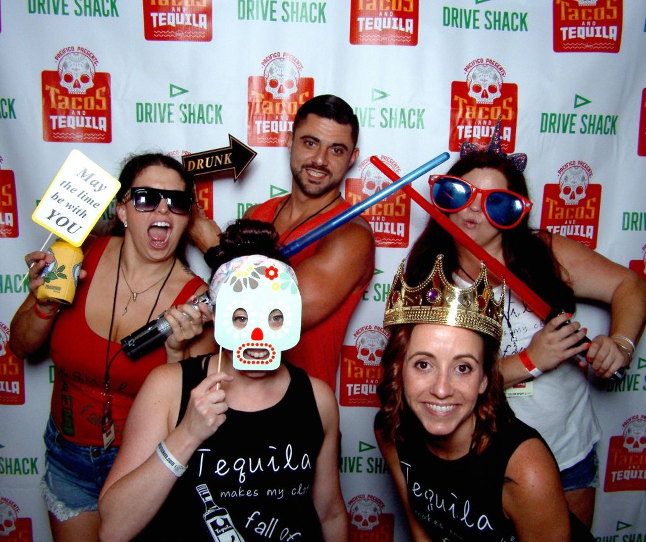 PROMO: Photos from the Drive Shack photo booth at Tacos & Tequila 2019
