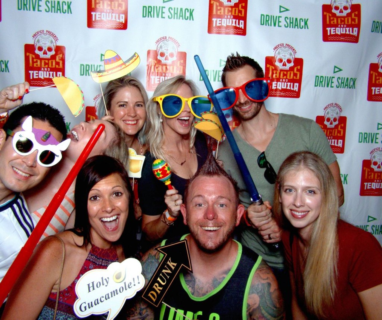 PROMO: Photos from the Drive Shack photo booth at Tacos & Tequila 2019