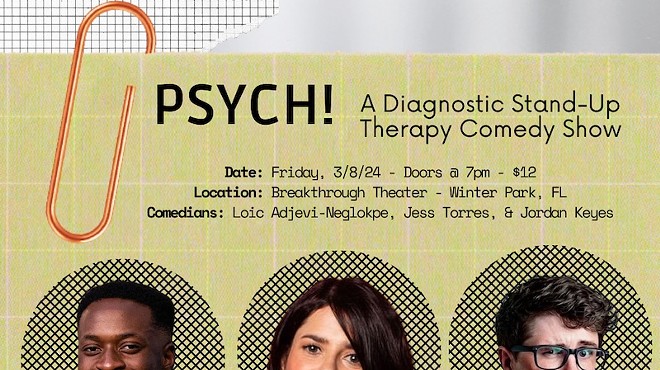 "Psych!": A Diagnostic Stand-Up Therapy Comedy Show