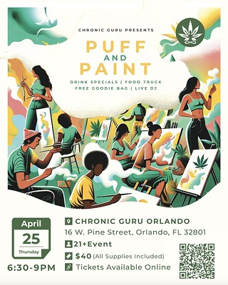 Puff and Paint April 25 Orlando