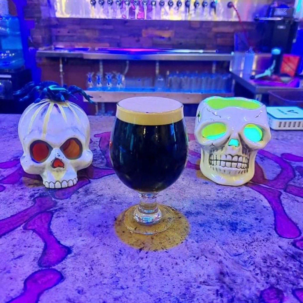 Dead Lizard Brewing Company 
4507 36 St. Building C
Lizard Brewing&#146;s new &#148;Funkin Punkin&#148; German chocolate cake stout is available for a limited time.  Family-owned and operated, the brewery had its beginning out of a third-generation brewer&#146;s garage.
Photo via Dead Lizard Brewing Company/Facebook