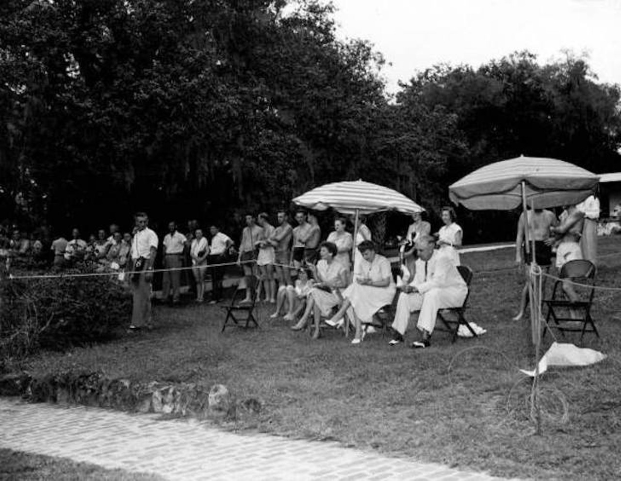 Judges of the Mrs. Sanlando Springs contest, 1951.