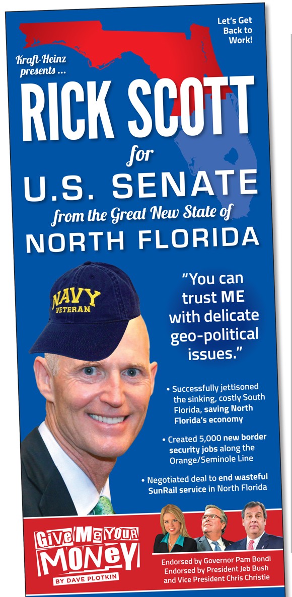 Rick Scott plans Senate campaign to represent North Florida