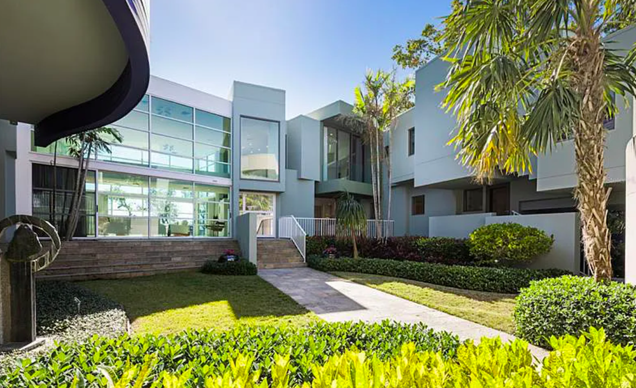 Sarasota's curvy modern masterpiece, 'The Chapell Residence,' is now for sale