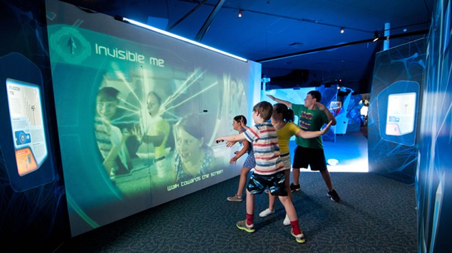 Visitors at the Science Fiction, Science Future exhibition will be able to explore and interact with science, including being able to disappear before their own eyes.