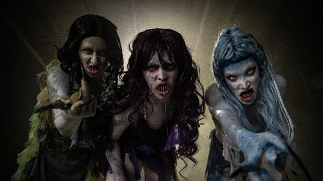 The sirens from SeaWorld's just-announced Howl-O-Scream attraction.