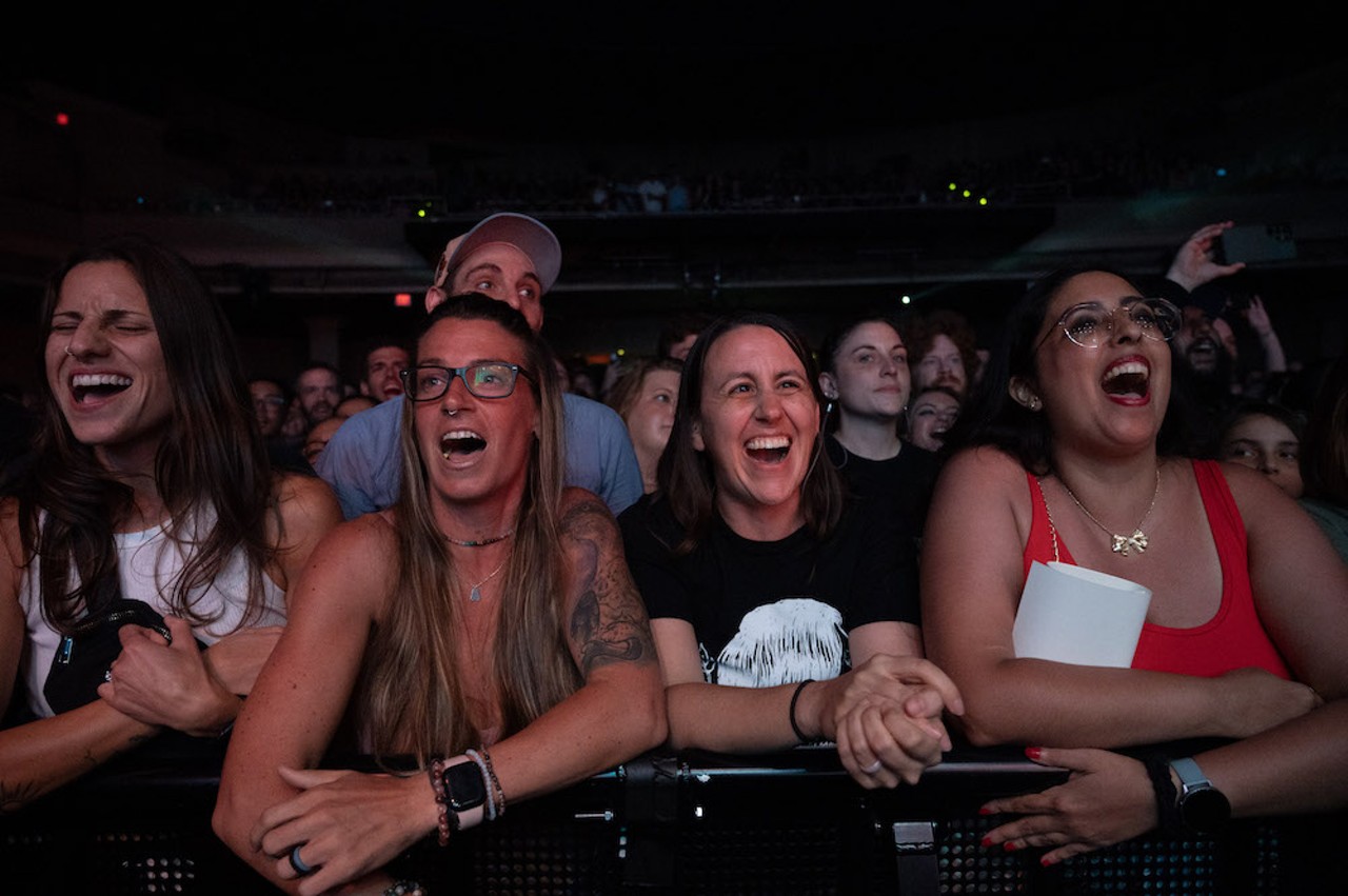 Fans at the Hard Rock Live