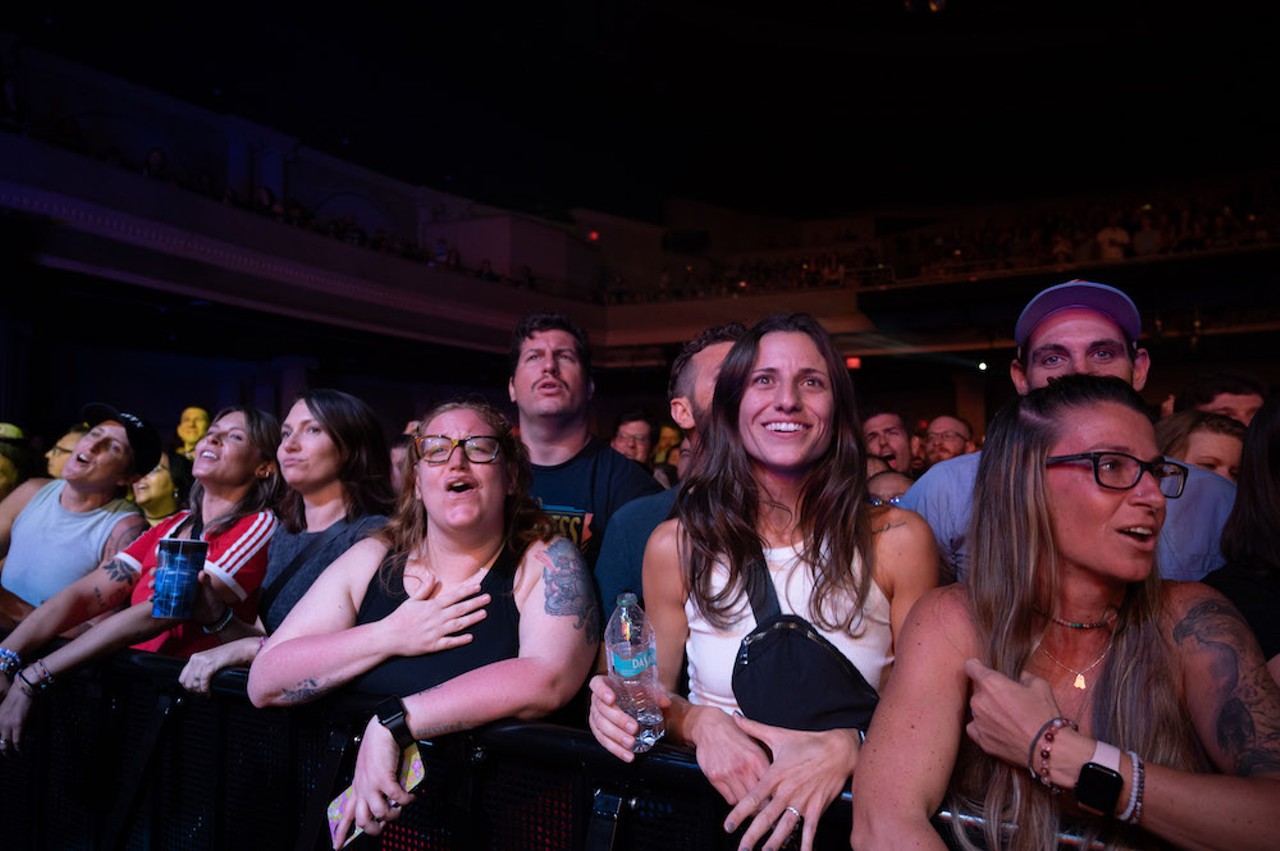 Fans at the Hard Rock Live