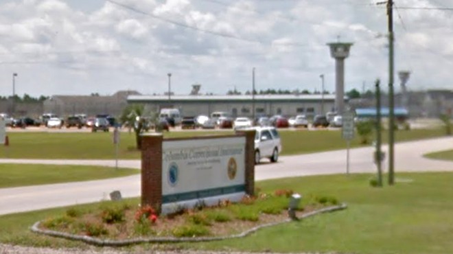 The Columbia Correctional Institution in Lake County is difficult to photograph.